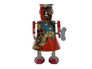 Blossom Bot - Retro Robot Tin Toy Mr&Ms Tin