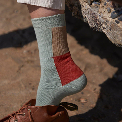Rove Knitwear Organic Cotton Socks - Green