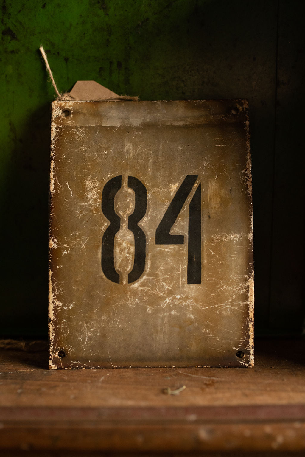 Industrial Enamel House Numbers