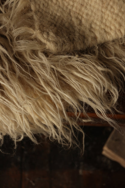 Large Long Hair Wool Rug