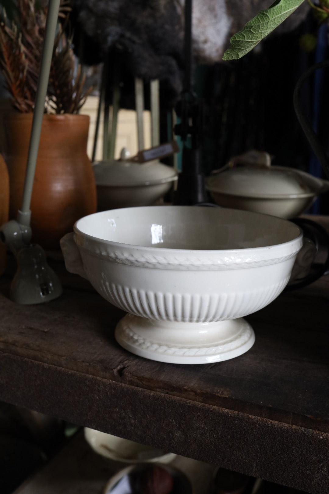 Cream Wedgewood Tureen