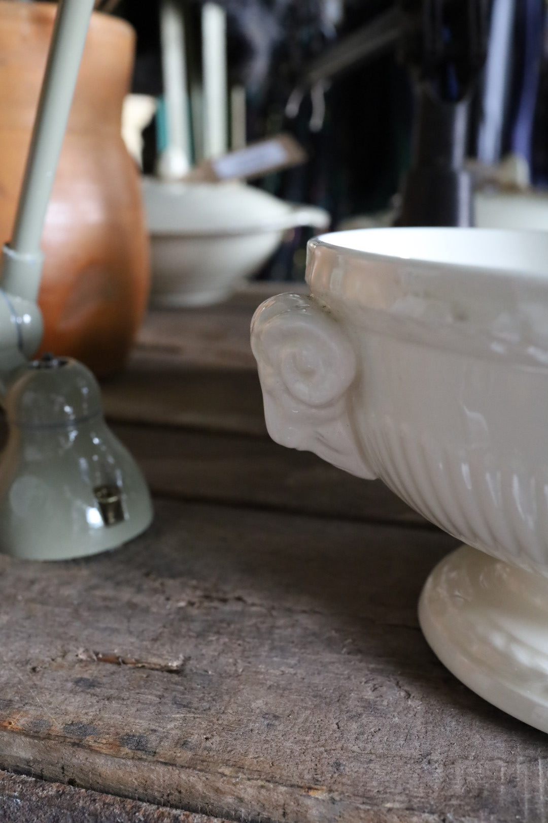 Cream Wedgewood Tureen