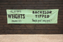 Load image into Gallery viewer, Weights Cigarettes Advertising Canvas