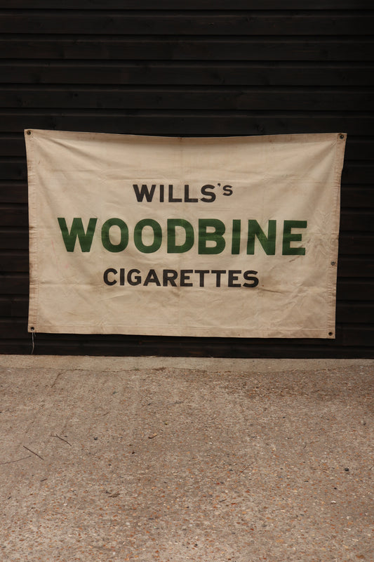 Wills's Woodbine Cigarettes Advertising Canvas