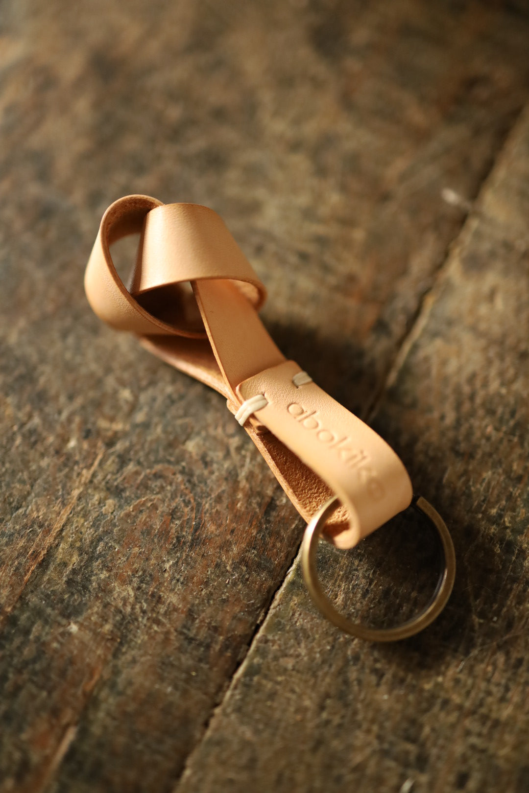 Abokika Leather Knot Keyring