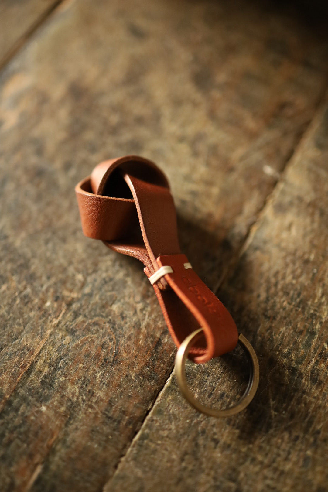 Abokika Leather Knot Keyring