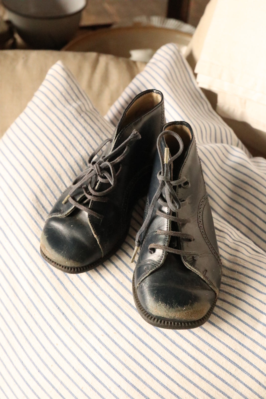 Vintage Leather Bally Boots