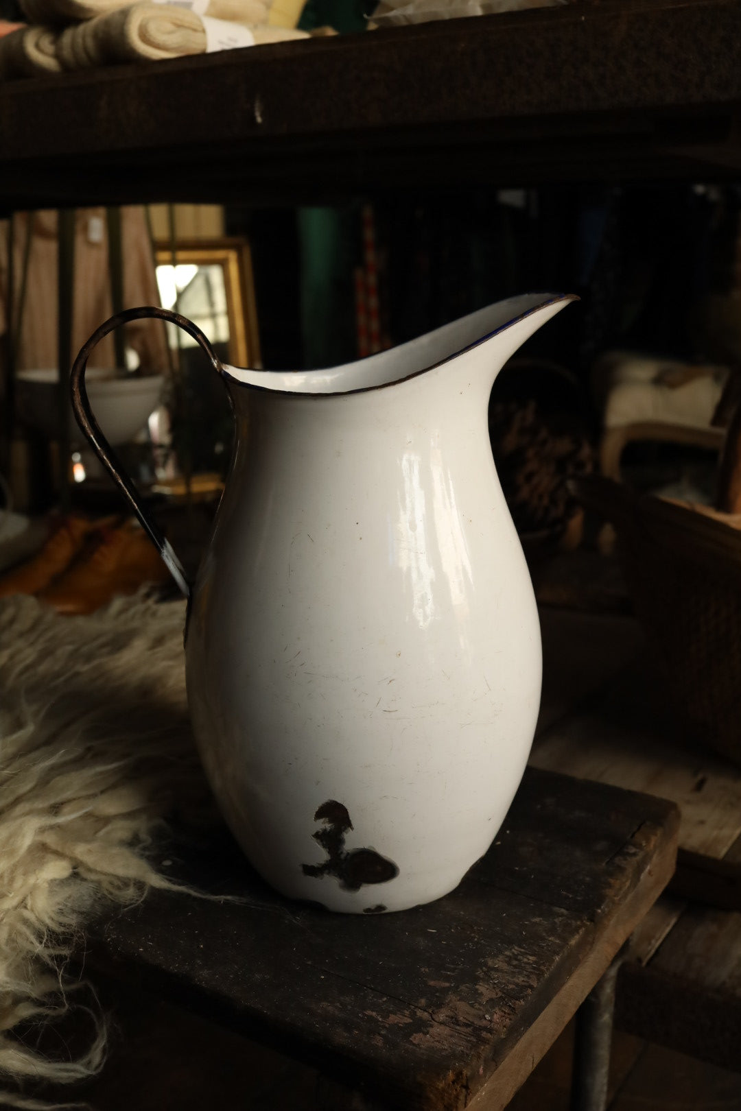 Enamel Jug