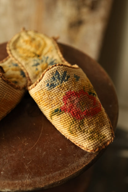 Vintage Tapestry Carpet Slippers