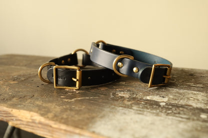 Kintails Leather Dog Collars - Small