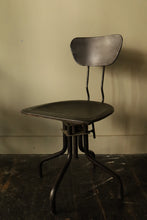 Load image into Gallery viewer, Industrial Metal Swivel Chair