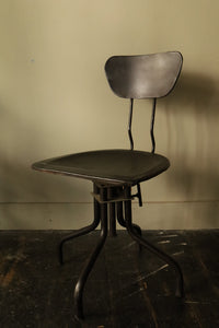 Industrial Metal Swivel Chair