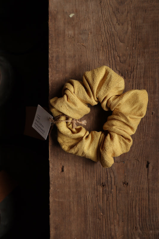 Silk Hair Scrunchie - Primrose