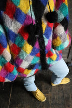 Load image into Gallery viewer, Harlequin Hand Knitted Cardigan