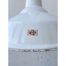 Load image into Gallery viewer, White Benjamin Enamel X Type Pendant Light