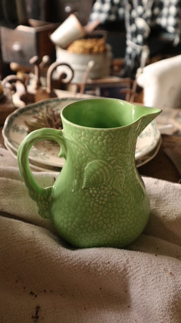 Wade Pottery Green Jug