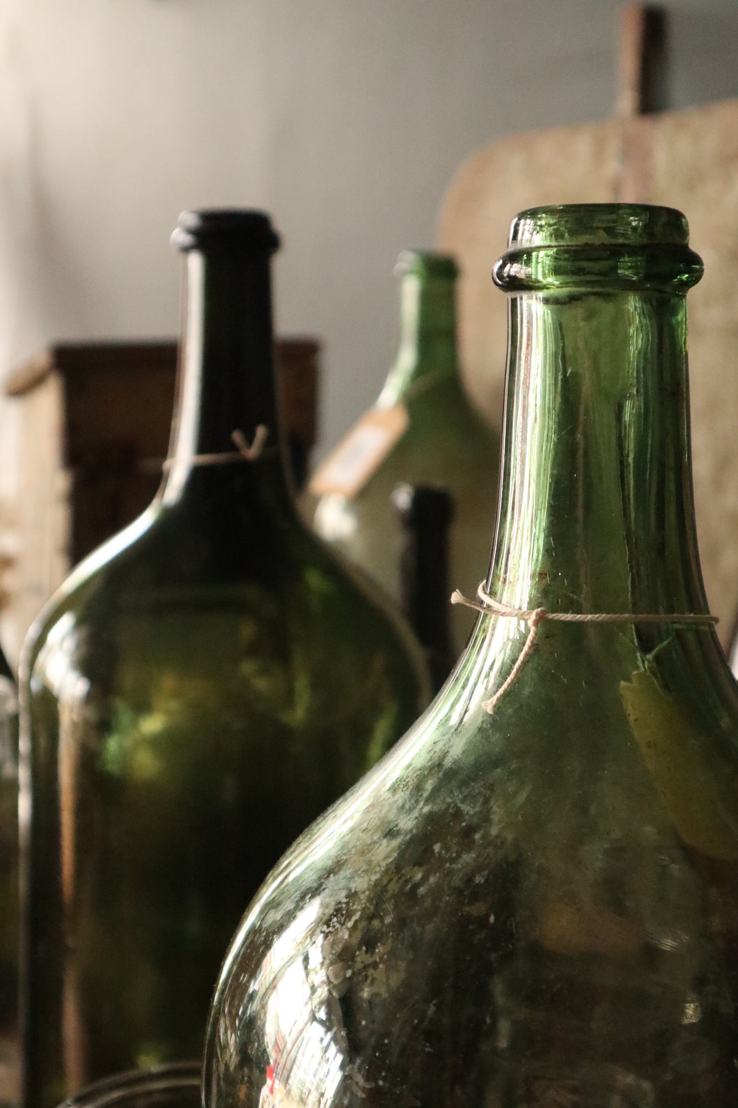 Italian Wine Bottles Carboys Large