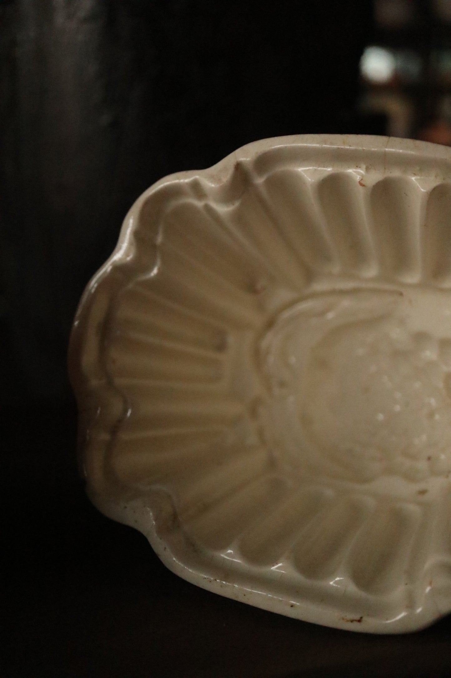 White Grape Design Jelly Mould