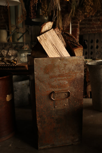 Galvanised Coal Scuttle/Umbrella Bucket