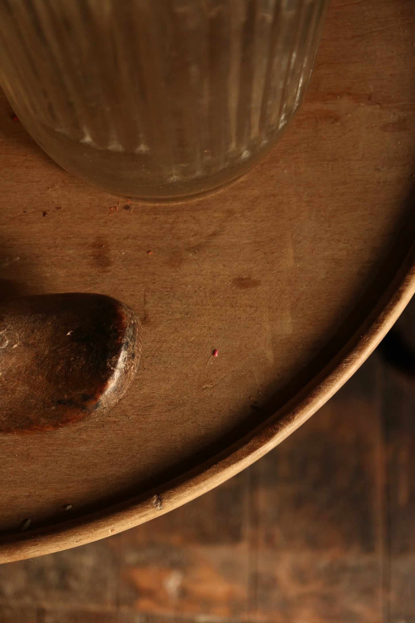 Pine Tripod Side Table