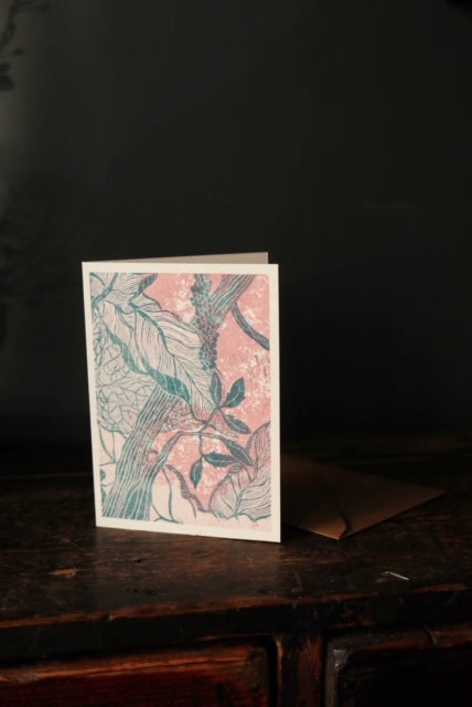 Botanical Print Blank Card