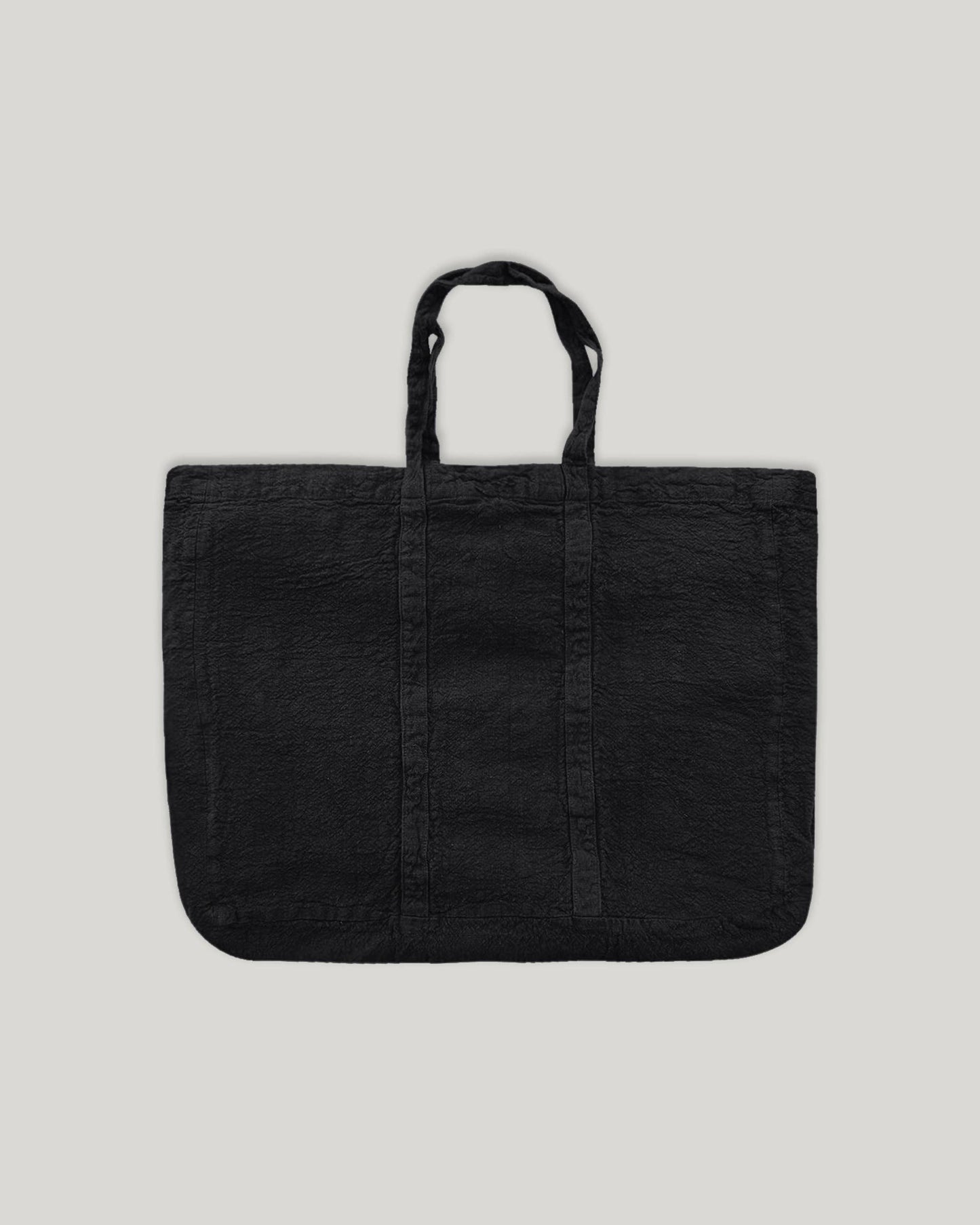 Maison Masarin Raw Lönen Yogi Bag - Black