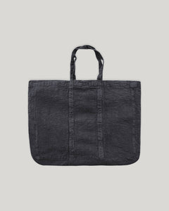 Maison Masarin Raw Linen Yogi Bag - Carbon