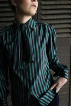 Load image into Gallery viewer, Fan Collar Ted Lapidus Blouse