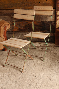 Folding Chairs - Pair