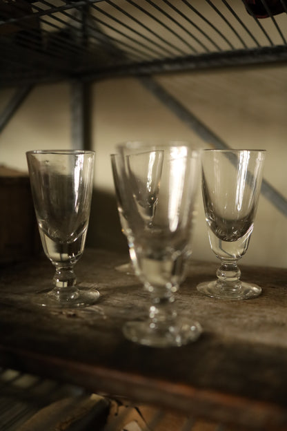 Set of French Wine glasses