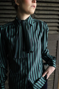 Fan Collar Ted Lapidus Blouse