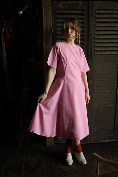 Handmade Pink Cotton Dress