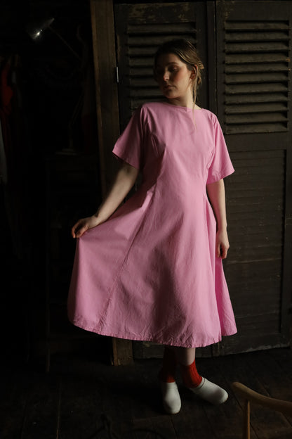 Handmade Pink Cotton Dress