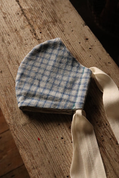 Vintage workwear fabric face mask